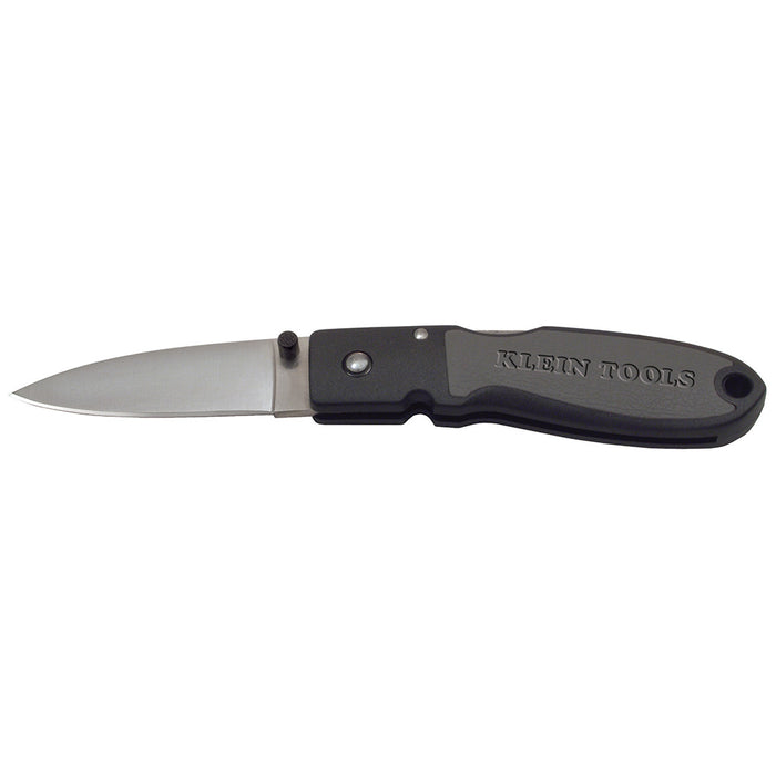 KLEIN TOOLS 2-3/4" Drop Point Blade Lightweight Knife