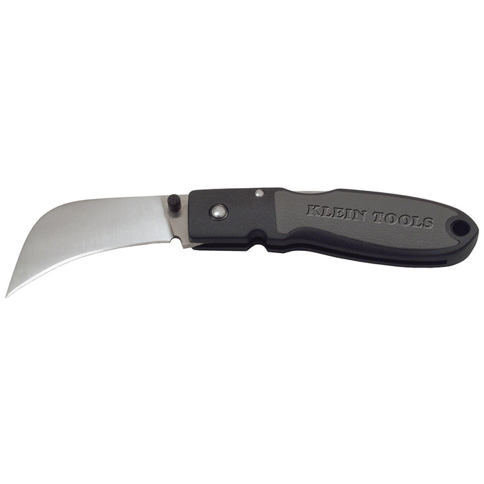 KLEIN TOOLS 2-5/8" Hawkbill Blade Lockback Knife