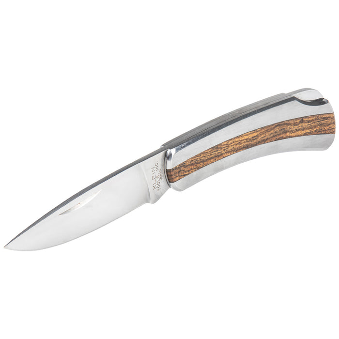 KLEIN TOOLS 3" Blade Stainless Steel Pocket Knife