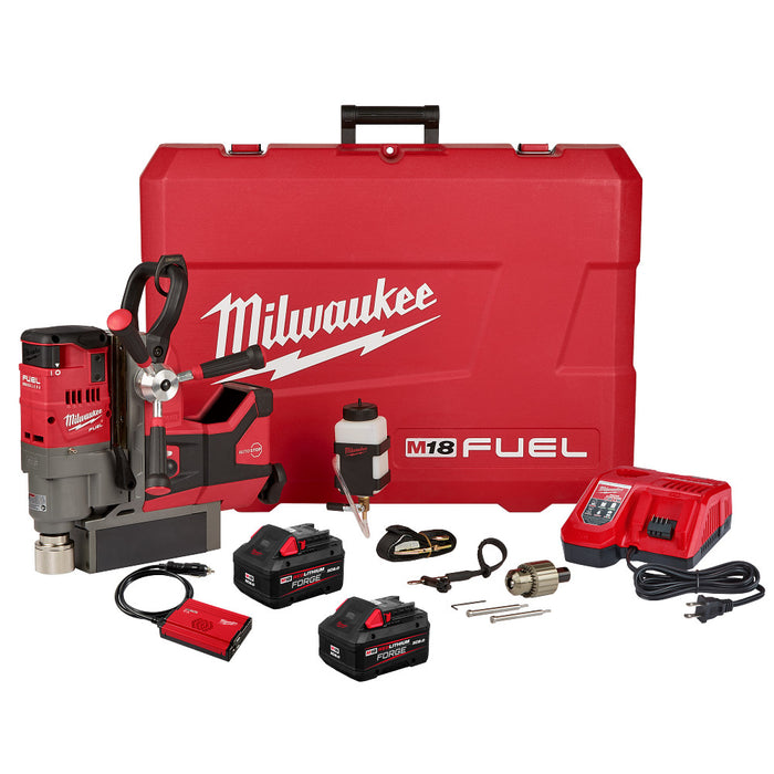 MILWAUKEE M18 FUEL 1-1/2" Lineman Magnetic Drill High Demand Kit