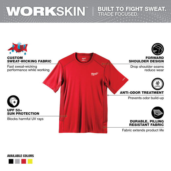MILWAUKEE WORKSKIN™ Lightweight Performance Shirt - Short Sleeve