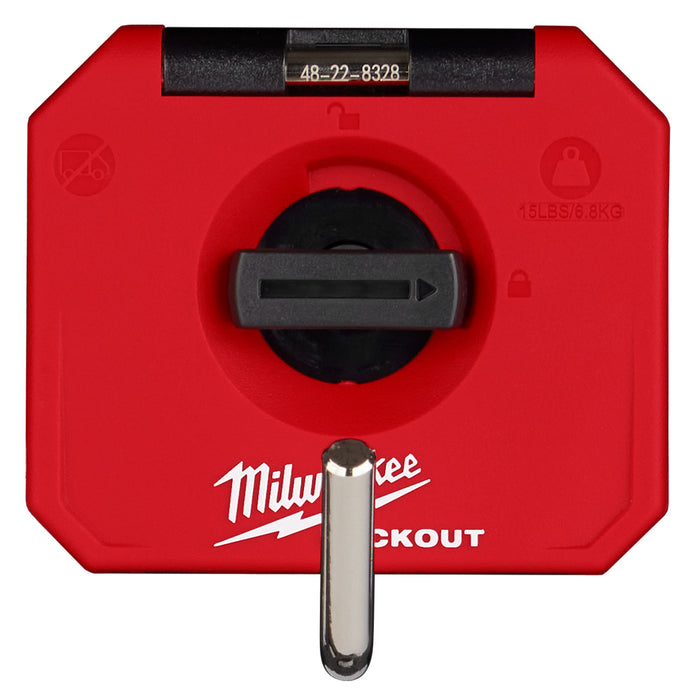 MILWAUKEE PACKOUT™ Gancho recto simple de 4"
