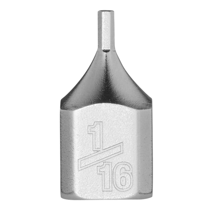 Milwaukee 1/4" Drive 1/16" SAE Low-Profile Hex Bit Socket 45-34-1116