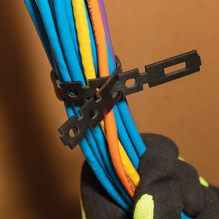 KLEIN TOOLS 75" Stretch Cable Tie Roll