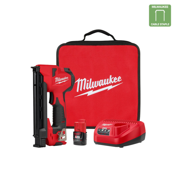 MILWAUKEE M12™ Cable Stapler Kit