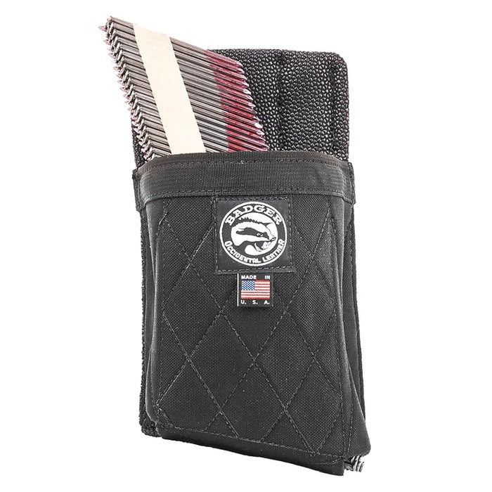 Occidental Leather Strip Nail Pouch - Black