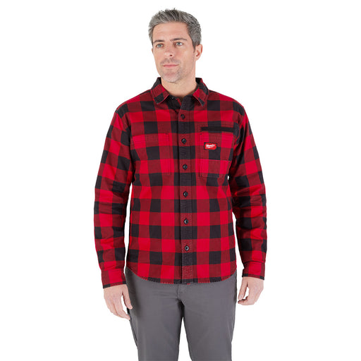 GRIDIRON Flannel Shirt Red S