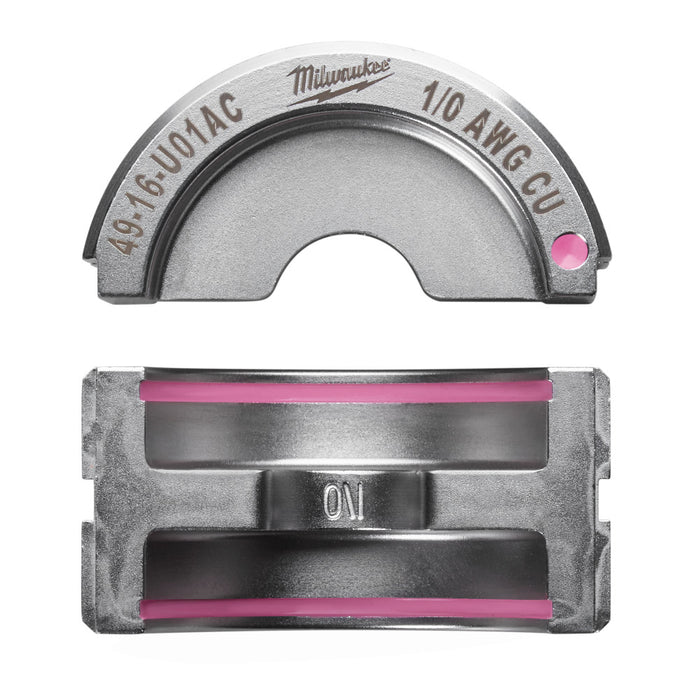 Troquel estilo U de COBRE 1/0 AWG MILWAUKEE