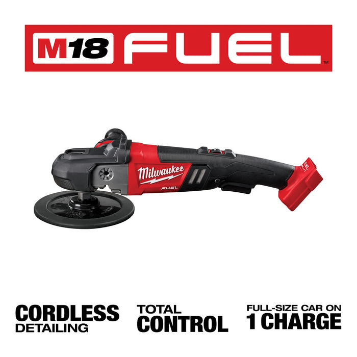 Pulidora de velocidad variable MILWAUKEE M18 FUEL™ de 7” (solo herramienta)