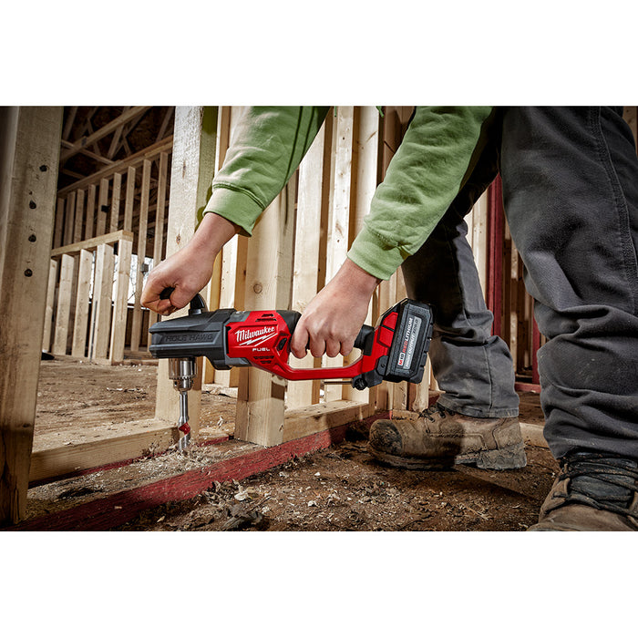 Taladro en ángulo recto MILWAUKEE M18 FUEL™ HOLE HAWG® de 1/2" (solo herramienta)