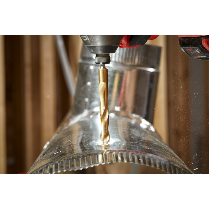 MILWAUKEE 29 UDS. Juego de brocas métricas de titanio SHOCKWAVE IMPACT DUTY™ RED HELIX™