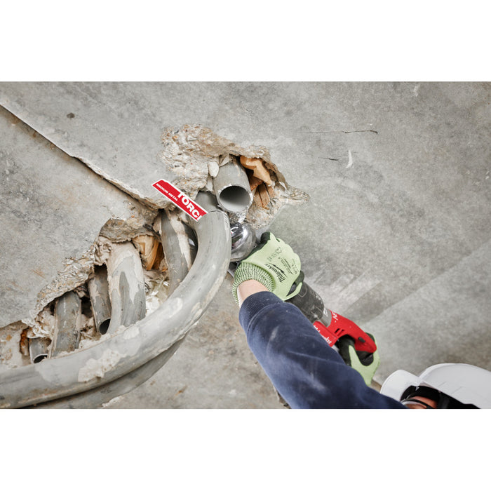 MILWAUKEE 12" 10 TPI TORCH™ w/ NITRUS CARBIDE™ Teeth For Medium Metal