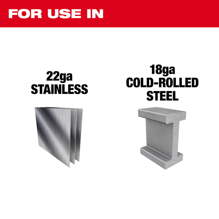 MILWAUKEE Right Cutting Aviation Snips