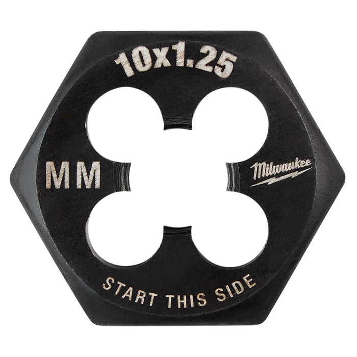 Troquel de roscado hexagonal métrico de 1" MILWAUKEE