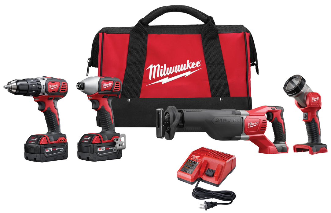 MILWAUKEE M18™ 4 Tool Combo Kit