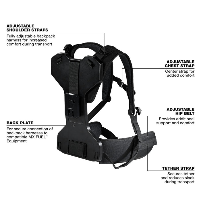 MILWAUKEE Backpack Harness Kit