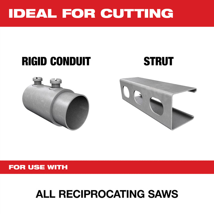 Milwaukee 6 in. 18TPI Sawzall Blade 48-01-2164