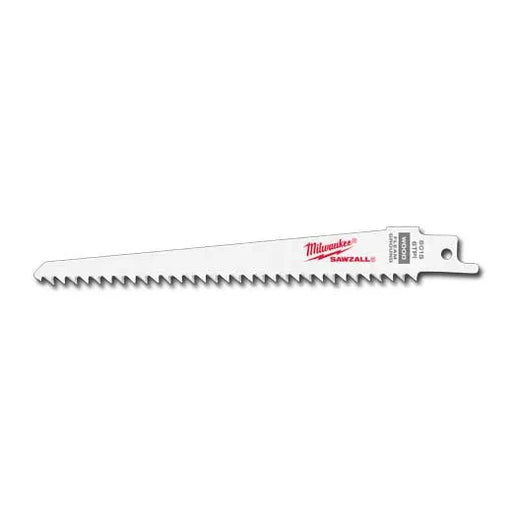 MILWAUKEE 6" 6 TPI Fleam Ground SAWZALL® Blade (5 PACK)