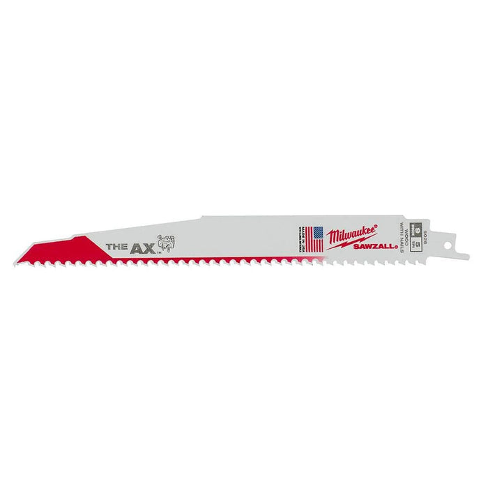 MILWAUKEE 9" 5 TPI THE AX™ Nail Embedded Wood SAWZALL® Blade
