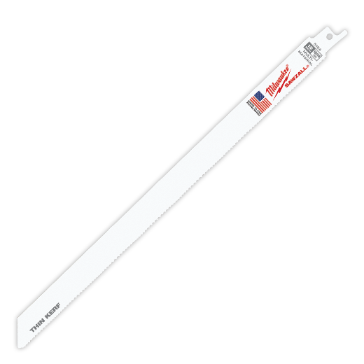 MILWAUKEE SAWZALL® 10/14 TPI 12" Standard Multi-Material Blade (5 PACK)