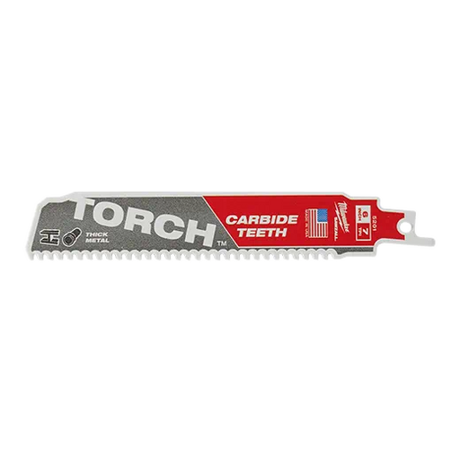 MILWAUKEE 6" 7 TPI TORCH™ SAWZALL® Carbide Blade