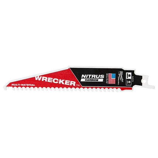 MILWAUKEE 6" 6 TPI The WRECKER™ w/ NITRUS CARBIDE™ Blade