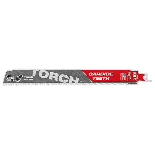 MILWAUKEE 12" 8 TPI The TORCH™ SAWZALL® Carbide Blade (3 PACK)
