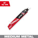 MILWAUKEE 6" 10 TPI TORCH™ w/ NITRUS CARBIDE™ Teeth For Medium Metal