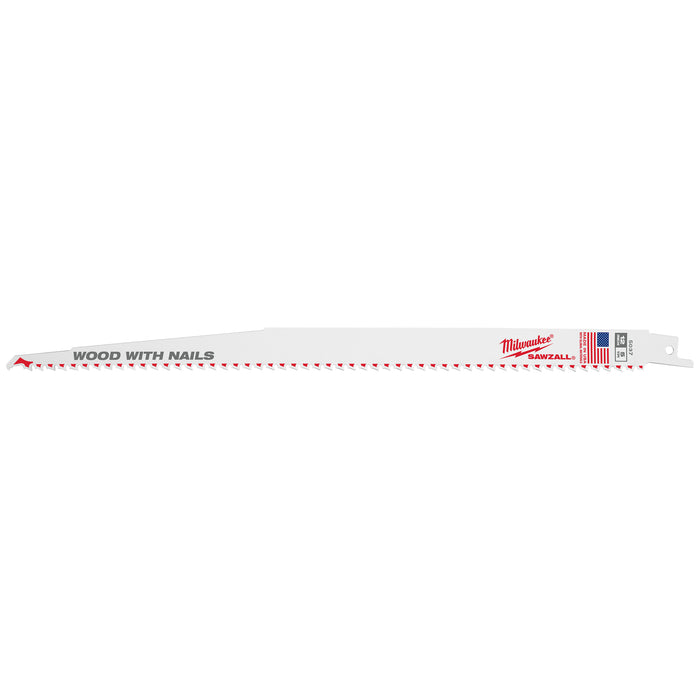 Milwaukee 12 in. 5TPI Sawzall Blade 48-01-2017