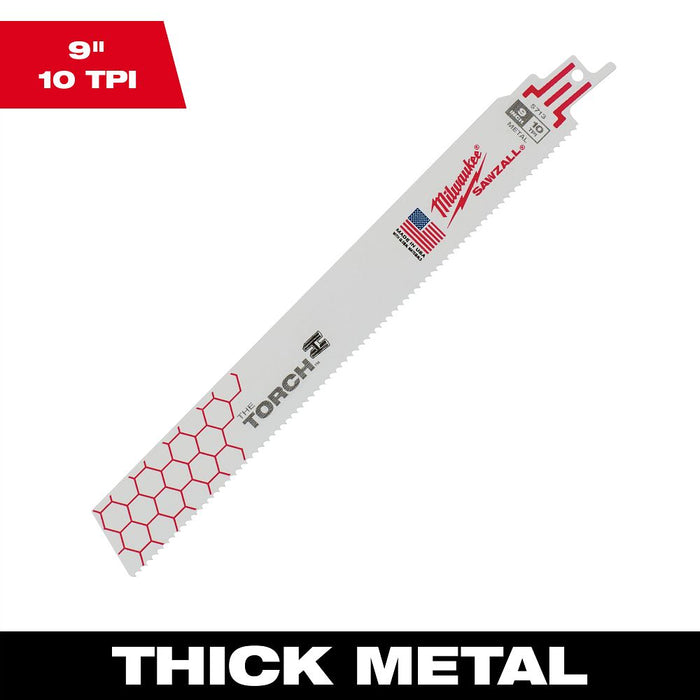 9 in. 10TPI Sawzall Blade