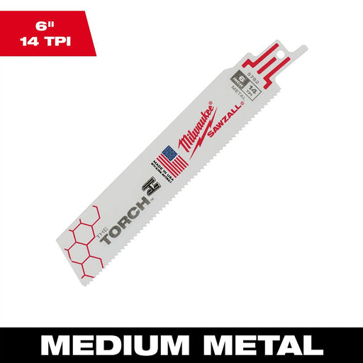 6 in. 14TPI Sawzall Blade