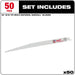 12" Sawzall Blades 50 pack