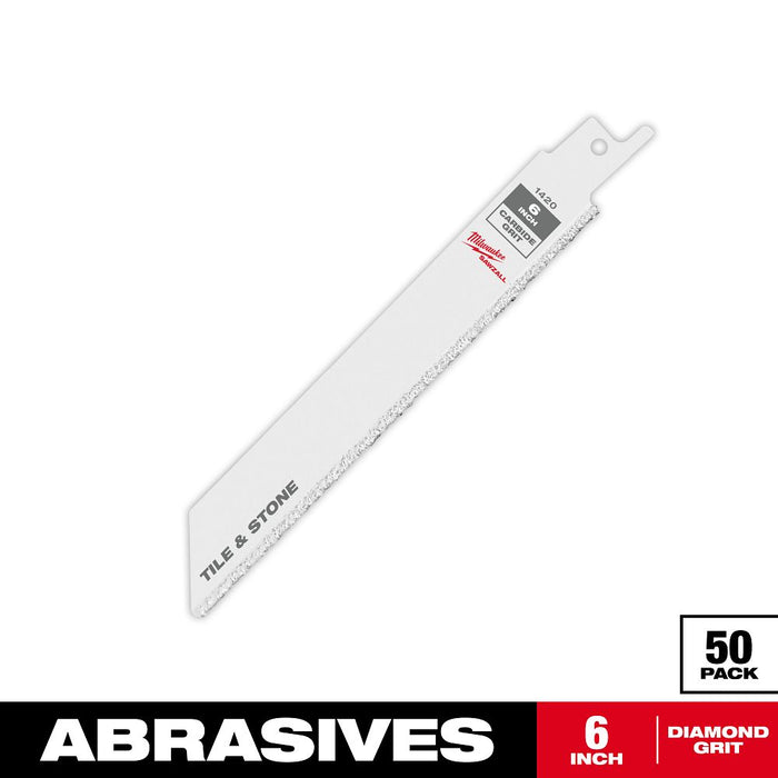 (50) 6In.GRIT EDGE SAWZALL BLD