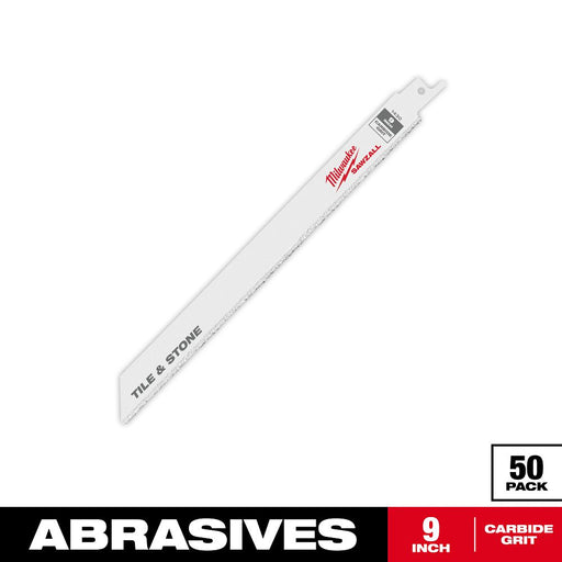 9 in. Carbide Grit Sawzall Blade