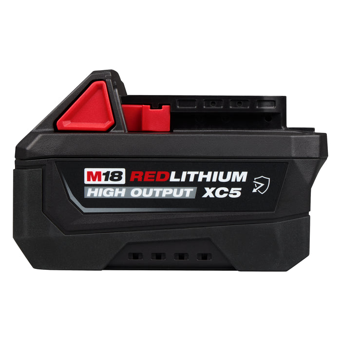 Milwaukee M18™ REDLITHIUM™ HIGH OUTPUT™ XC5™ Resistant Battery Pack