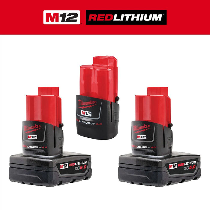 Milwaukee Tools M12 3PK Battery Kit 48-11-2463