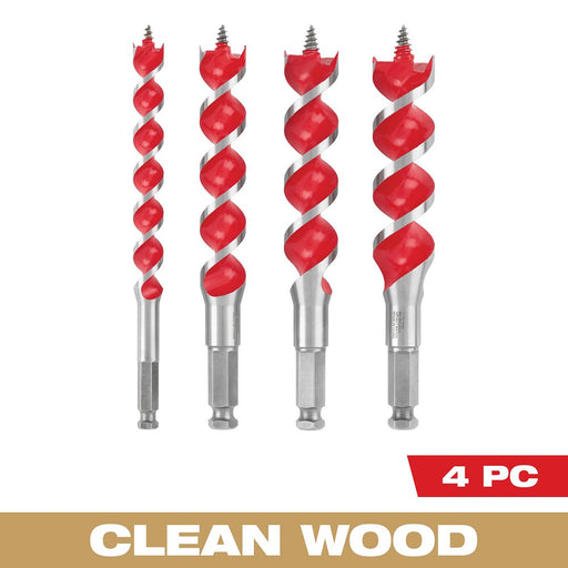 4 PC AUGER SET
