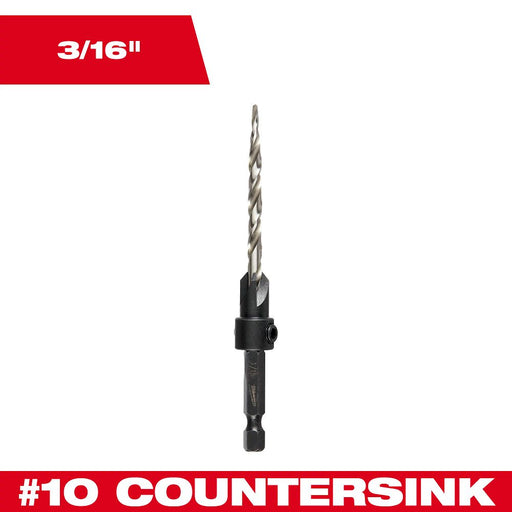 #10 Countersink with 3/16 In. Bit