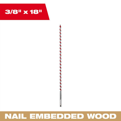 3/8 In. x 18 In. Ship Auger Bit