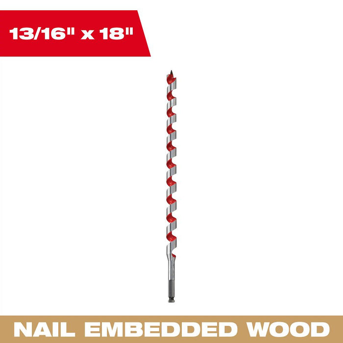 13/16"x18"Ship Auger Bit