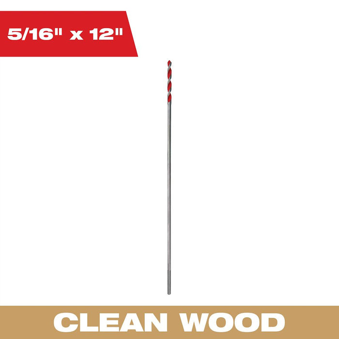 5/16"x12" Bellhanger Bit