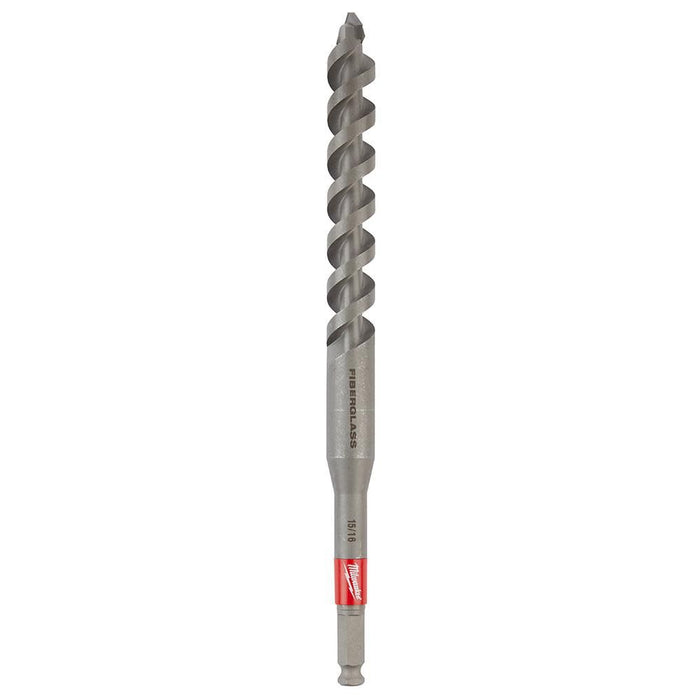 MILWAUKEE 15/16" X 12" SHOCKWAVE IMPACT DUTY™ Lineman's Fiberglass Drill Bit