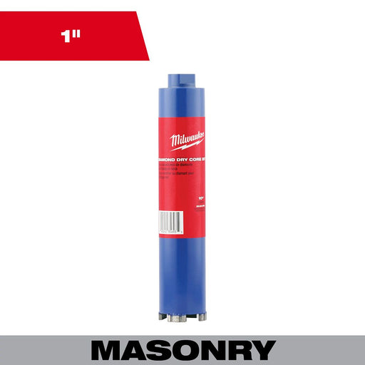 1" Dry Core Masonry Bit