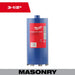 3-1/2" Dry Core Masonry Bit