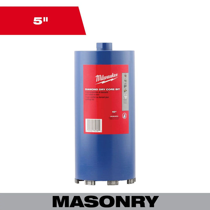 5" Dry Core Masonry Bit