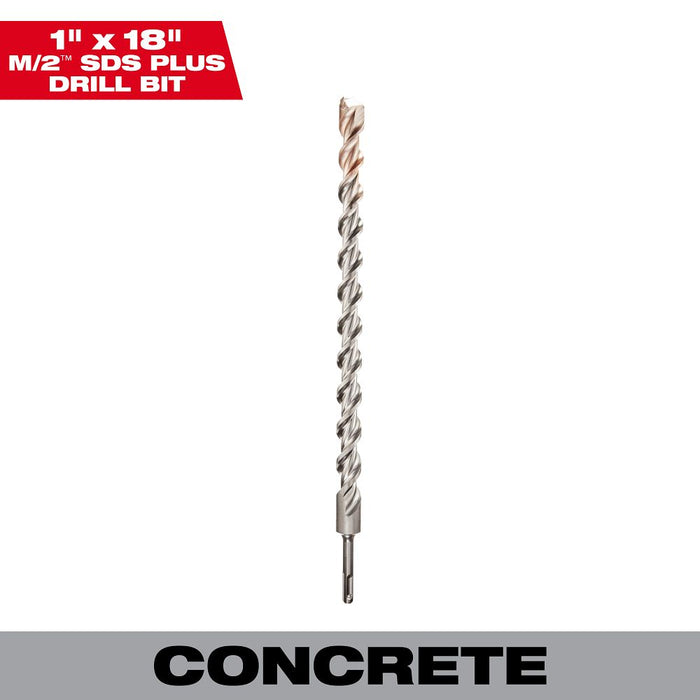 Milwaukee Tools 1 in. x 18 in. SDS+2CT 48-20-8285
