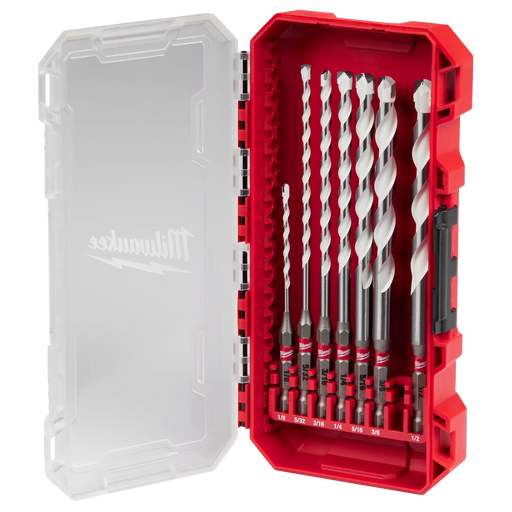 MILWAUKEE 7 PC. SHOCKWAVE IMPACT DUTY™ Carbide Multi-Material Drill Bit Set