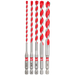 MILWAUKEE 5 PC. SHOCKWAVE IMPACT DUTY™ Carbide Hammer Drill Bit Set