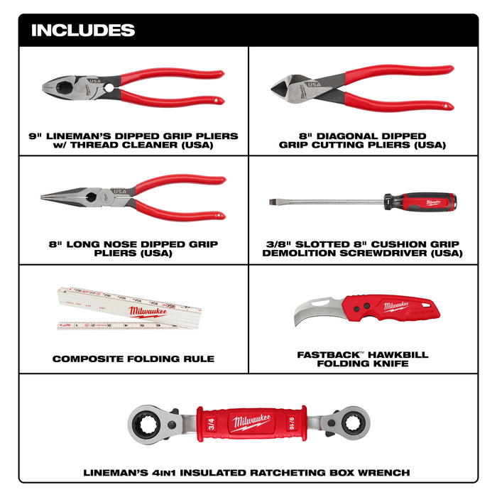 Milwaukee POWER UTILITY APPRENICE HT KIT 48-22-0143