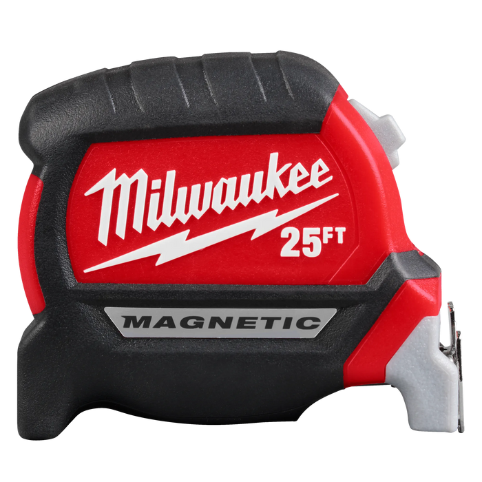 MILWAUKEE 25' Electrician's Compact Wide Blade Magnetic Tape Measure